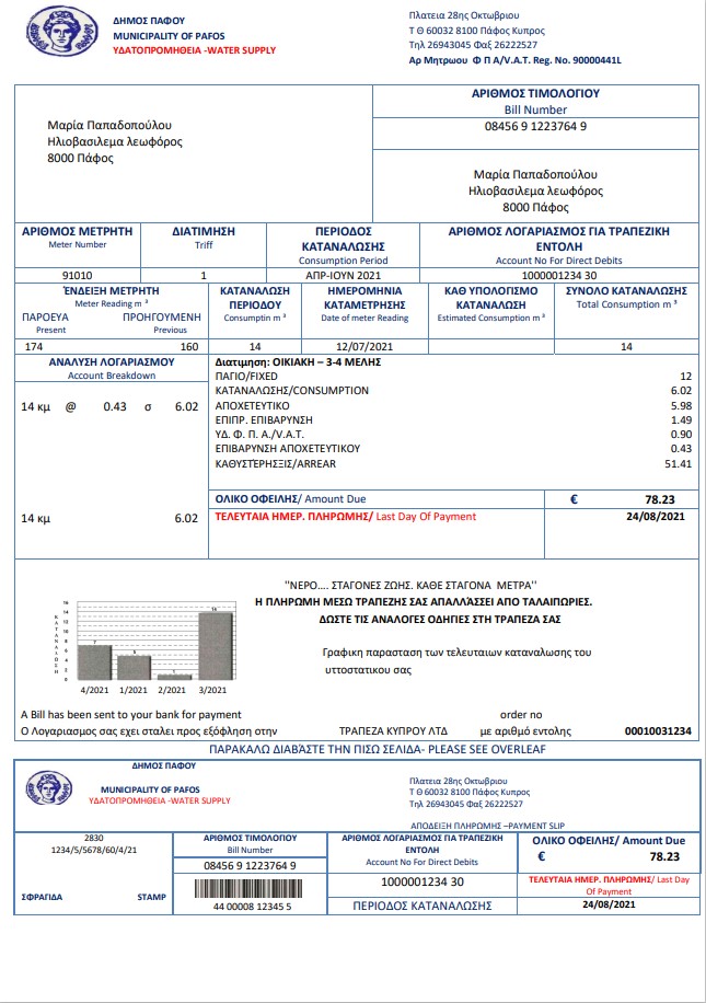  Minol USA business utility bill 